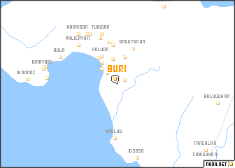 map of Buri