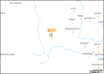 map of Buri