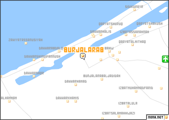 map of Burj al ‘Arab