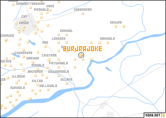 map of Burj Rājoke