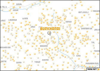 map of Burkhānai