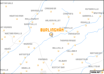 map of Burlingham