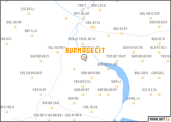 map of Burmageçit