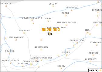 map of Burminka