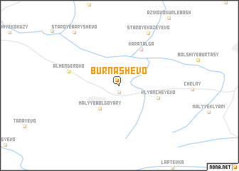 map of Burnashëvo
