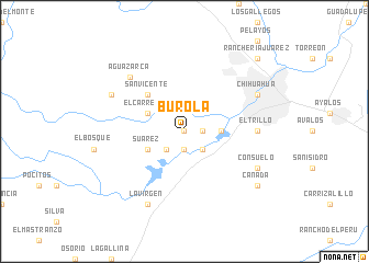 map of Burola