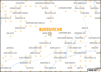 map of Buro Sinchã