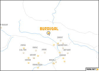 map of Burovdal