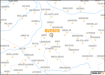 map of Burovo