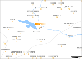 map of Burovo