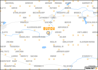 map of Burow