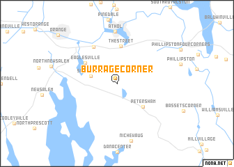 map of Burrage Corner