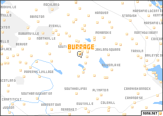 map of Burrage