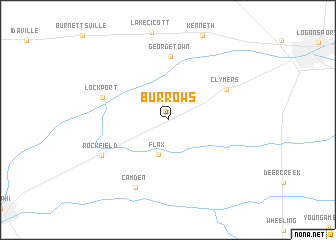 map of Burrows