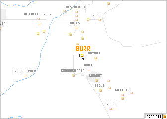 map of Burr