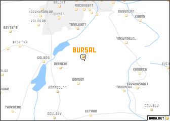 map of Bursal