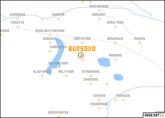 map of Bursovo