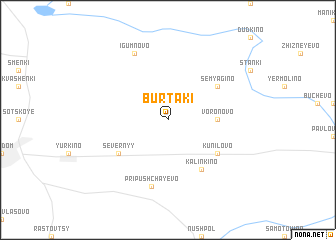 map of Burtaki