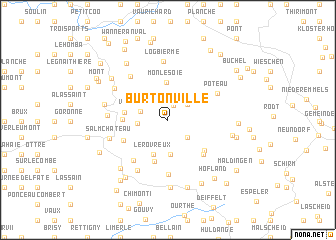 map of Burtonville