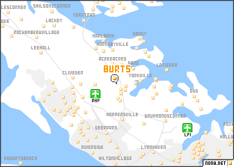 map of Burts
