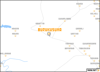 map of Burukusuma