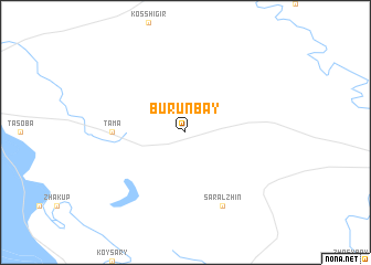 map of Burunbay
