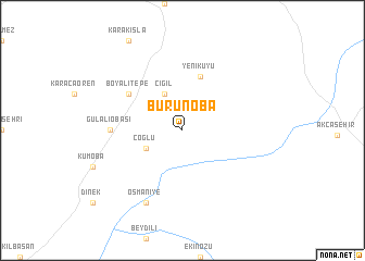 map of Burunoba