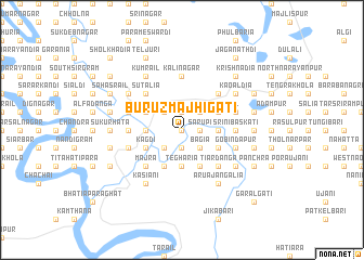 map of Buruz Mājhigāti