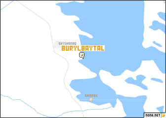 map of Burylbaytal