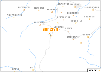 map of Bŭrziya