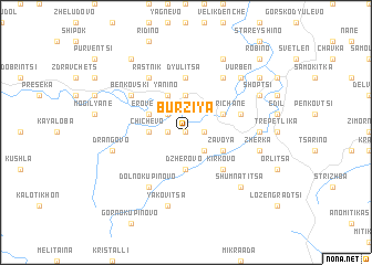 map of Bŭrziya