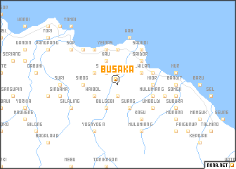 map of Busaka