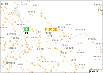 map of Busak