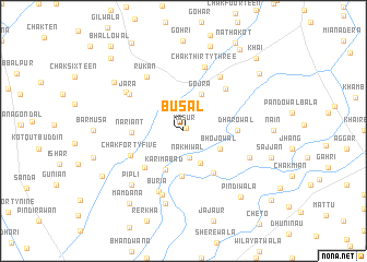 map of Busāl