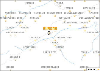 map of Busana