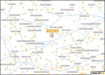 map of Busan