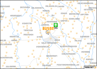 map of Būsār