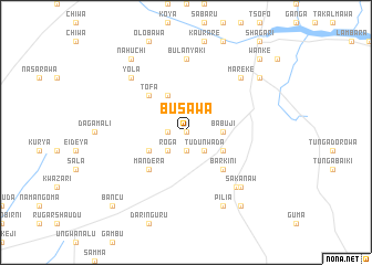 map of Busawa