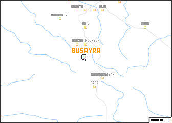 map of Buşayrā