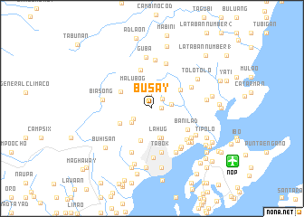 map of Busay