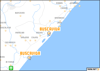 map of Busca-Vida