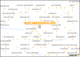 map of Buschbergsiedlung