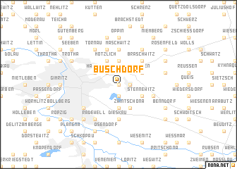 map of Büschdorf