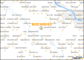 map of Buschhoven