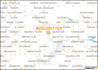 map of Buschhütten