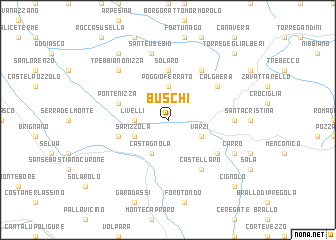 map of Buschi