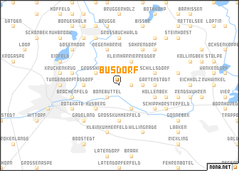 map of Busdorf