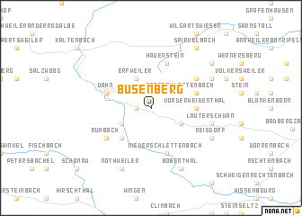 map of Busenberg