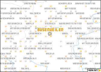 map of Busenweiler