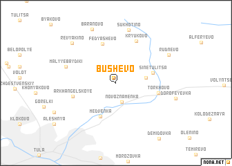 map of Bushevo
